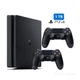 Игровая Приставка Playstation 4 Slim 1TB Black+2DualShock 4 Гарантия Б/У "Комплект" - изображение 1