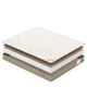 Матрац ортопедичний Homefort Foam Cocos 120х190 см Білий (8055787) - зображення 2