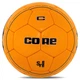 М'яч футбольний №5 PU ламінований зшитий вручну CORE SOFT TOUCH FB-8459 (№5, 4 сл., зшитий вручну, оранжевий) - зображення 2