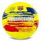 Мяч футбольный №5 PU ламинированный гибридная сшивка HYBRID BALLONSTAR BARCELONA FB-7951 Желтый - изображение 1