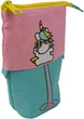 Пенал-органайзер Supersumka Pop-up Pencil Case 17x12x6 см Розово-салатовий (4061463689290) - зображення 3