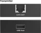 Удлинитель Digitus USB 2.0, для использования с кабелем Cat6, до 150 м, 4х USB-A Черный (DA-73120) - изображение 4