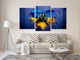 Картина модульна Art Dekors Українське Серце 53х100 см Art-686 3 - зображення 2