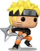 Фигурка Наруто Узумаки с кунаем и сюрикеном — Funko Pop! ANIMATION: NARUTO SHIPPUDEN — NARUTO UZUMAKI #1843 - изображение 2