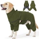Зимовий водонепроникний комбінезон для собак Wan Talk Four-legged Reflective Jacket, Army Green, S - зображення 1