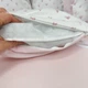 Бортики-подушки со съемными наволочками 6 шт Oh My Kids «Pink hearts» - изображение 4
