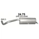 Глушник Skoda Fabia 1.4i 16V / Seat Ibiza 1.4i Polmostrow (24.75) (858750) - зображення 1
