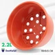 Горшки-миски для хризантем Donkwiat 2.2 л d-19 h-9.5 терракот - изображение 3