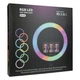 Лампа RGB MJ56 56cm Remote Чорний - зображення 2