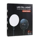 Кольцевая лампа LED Camera Light Circular 14 дюйма Remote M666,мощностью 80Вт Black - изображение 2