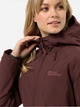 Куртка зимняя женская Jack Wolfskin Heidelstein Ins Jkt W 1115681-2866 S Коричневая (4064993855265) - изображение 5