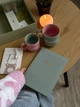Книга малюка SENSE для записів і спогадів оливкова, baby book, дитячий альбом розвитку дитини, подарунок мамі, 130 сторінок - зображення 1