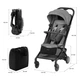 Прогулянкова коляска Kinderkraft Pilot 2 Midnight Black, 5902533927043 - зображення 7