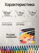 Маркери акварельні двосторонні Dual Brush 60 шт фломастери на водній основі художні для малювання з сумкою - зображення 3