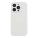 Противоударный Чехол AG-Glass Matte Camera Lens with Magsafe для iPhone 14 Pro Pearly White - изображение 1