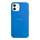 Чохол Silicone Case with MagSafe для iPhone 12/12 Pro Capri Blue - изображение 1