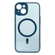 Протиударний Чохол Baseus Frame Series Magnetic Case+Glass 0.22mm для iPhone 14 ARJT020003 Blue - зображення 1