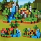 Магнітний конструктор Minecraft Magnetic World Фортеця 500 деталей - изображение 5