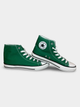 Жіночі кеди високі з вишивкою Converse All Star зелені 36 - зображення 3
