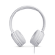 Дротові навушники JBL Tune 500 (JBLT500WHT) 3.5mm, 1.2m, White UA UCRF - зображення 1