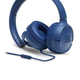 Дротові навушники JBL Tune 500 (JBLT500BLU) 3.5mm, 1.2m, Blue UA UCRF - зображення 4
