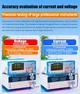 Багатофункціональний тестер BRIHERE B10 Digital Display PD QC (50V 12A 600W Max) Type-C to Type-C Orange - зображення 15