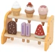 Zestaw do zabawy Viga Drewniany Mała lodziarnia (6971608442933) - obraz 1