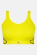 Спортивний жіночий топ by Stella McCartney Women Plus Size Brand Logo Padded Sports Bra HS8198 жовтого кольору для йоги фітнесу залу Розмір 4XL - зображення 2