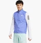 Чоловіча спортивна жилетка Own The Run Light Blue IW0025 безрукавка бігова на замок фіолетового кольору Розмір XS - изображение 1