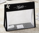 Стильная и практичная косметичка Kiehl's прозрачной сетки (14×22×6 см) - изображение 2