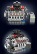 Моторизованный конструктор Chevrolet Chevy V8 LSX 454 (487 деталей) – реалистичная модель автомобильного двигателя, с коробочкой - изображение 12