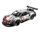 Конструктор Technic Porsche Порш 911 GT3 RS (белый) – 1580 деталей, спортивный суперкар 50 см - изображение 1