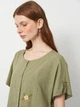 Платье Juliet de Luxe 5XL оливковое 33154-01 - изображение 3