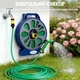 Шланг для поливу Garden Hose 15 м з котушкою та розпилювачем, садовий набір для поливу (BB-4302) - зображення 10