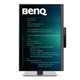 24.1" 16:10 IPS РК монітор, 2560х1600, 60 Гц, 5 мс (GtG), 95% P3, 1xHDMI 2.0/1xDP 1.4/1xUSB C (PD до RD240Q DARK GREY BENQ (9H.LLXLA.TBE) - изображение 11