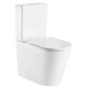 Унітаз-компакт Mixxus Premium Bevel-0402-R 670x390x880mm, система змиву RIMLESS - зображення 1