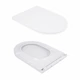 Унітаз-компакт Qtap Scorpio безобідковий Ultra Quiet із сидінням Soft-close QT14222125AUQW - зображення 8
