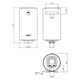 Водонагреватель Ariston SG1 100 V EU с мокрым ТЭНом 3213002 - изображение 2