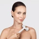 Электронный ультразвуковой ролик для лица и тела GESKE Sonic Facial&Body Roller 4в1 белый - изображение 2