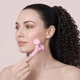 Электронный ультразвуковой ролик для лица GESKE Sonic Facial Roller 4в1 розовый - изображение 2