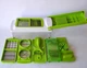 Мультислайсер Nicer Dicer Plus овощерезка механическая терка с насадкой для мелких кубиков - 8828 - изображение 6