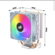 Кулер процесора Aigo ICE200PRO 95 Вт Intel / AMD з RGB підсвіткою s1700, 1200, AM5,AM4 - зображення 6