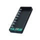 Корпус-кейс DIY под АКБ 8x18650 (18650 8шт)/ повербанк 10W 2xUSB, Type-C, microUSB, dark green (БЕЗ АКБ) - изображение 5