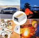 Инвертор напряжения 12/220V 1 универсальная розетка, 1*USB (DC:5V/2.4A), провода - крокодилы - изображение 6