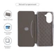 Чехол-книжка для Samsung Galaxy A37 5G, G-Case, черный, кожаный чехол-книга из экокожи (PU) и TPU, с магнитом, с подставкой и вместительным кардхолдером, противоударный, защита всего корпуса, ArmorStandart (ARM89690) - изображение 3