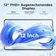 Планшет 12" Full HD DOOGEE T36 8+12/256ГБ 4G 2-SIM 8 ядер Android 15 8800 mAh Черный Б/В - изображение 3
