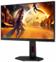 Монітор 23.8" aoc 24g4zr Black/Red - зображення 10