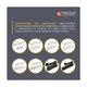 Сетевой удлинитель TECCO 3м 2 поста white - изображение 6