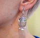 Серьги сова MaxiUvelir 8790 - изображение 4