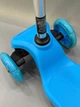 Самокат трехколесный iTrike MINI колёса PU свет Голубой (BB 3-026-A) - изображение 6